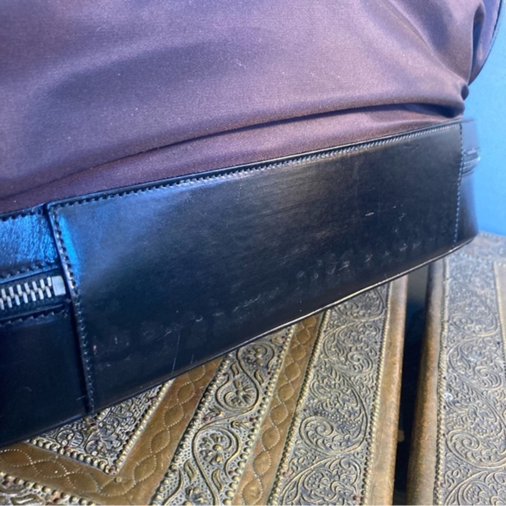 Prada nylon medicine bag top handle‎ train case black burgundy COA included - Picture 15 of 15